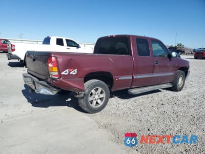 Trzecie zdjęcie samochodu z tyłu: 2001 GMC NEW SIERRA K1500 VIN:2GTEK19T211241213 - miniatura