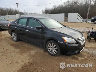 Czwarte zdjęcie samochodu z boku: 2015 NISSAN SENTRA S VIN:3N1AB7APXFY325999 - miniatura
