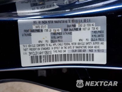 Zdjęcie 12 z 13 samochodu: 2017 TOYOTA YARIS IA VIN:3MYDLBYV4HY195818 - miniatura