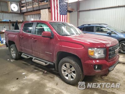Czwarte zdjęcie samochodu z boku: 2018 GMC CANYON SLE VIN:1GTG6CENXJ1132259 - miniatura