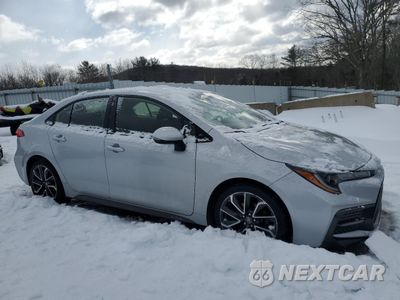 Czwarte zdjęcie samochodu z boku: 2020 TOYOTA COROLLA SE VIN:JTDS4RCE8LJ021895 - miniatura