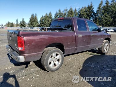 Trzecie zdjęcie samochodu z tyłu: 2005 DODGE RAM 1500 ST VIN:1D7HU18D55S217453 - miniatura