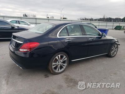 Trzecie zdjęcie samochodu z tyłu: 2016 MERCEDES-BENZ C 300 VIN:55SWF4JB1GU103387 - miniatura