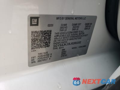 Zdjęcie 13 z 13 samochodu: 2020 CADILLAC ESCALADE ESV PREMIUM LUXURY VIN:1GYS4JKJ3LR281102 - miniatura