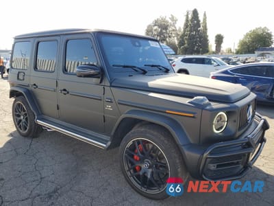 Czwarte zdjęcie samochodu z boku: 2020 MERCEDES-BENZ G 63 AMG VIN:W1NYC7HJ7LX353114 - miniatura