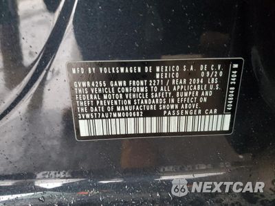 Zdjęcie 13 z 13 samochodu: 2021 VOLKSWAGEN GTI S VIN:3VW5T7AU7MM000682 - miniatura