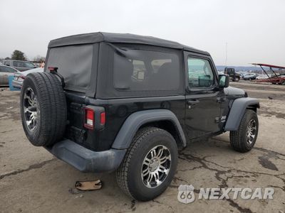 Trzecie zdjęcie samochodu z tyłu: 2019 JEEP WRANGLER SPORT VIN:1C4GJXAG2KW509832 - miniatura