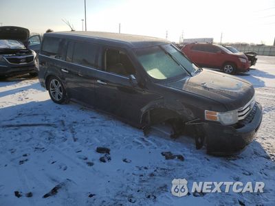Czwarte zdjęcie samochodu z boku: 2010 FORD FLEX LIMITED VIN:2FMGK5DC9ABB00099 - miniatura
