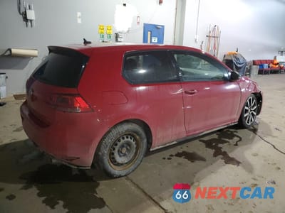 Trzecie zdjęcie samochodu z tyłu: 2017 VOLKSWAGEN GTI S VIN:3VWTT7AU5HM038943 - miniatura
