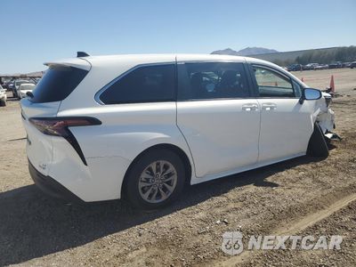 Trzecie zdjęcie samochodu z tyłu: 2023 TOYOTA SIENNA LE VIN:5TDKRKEC6PS159898 - miniatura