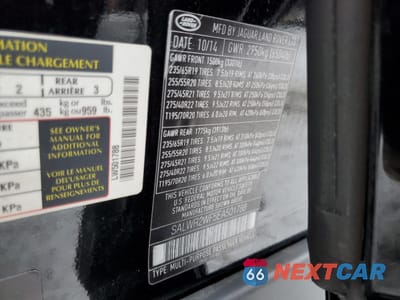 Zdjęcie 14 z 14 samochodu: 2014 LAND ROVER RANGE ROVER SPORT HSE VIN:SALWR2WF5EA501788 - miniatura
