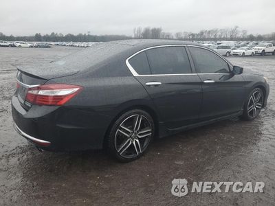 Trzecie zdjęcie samochodu z tyłu: 2017 HONDA ACCORD SPORT SPECIAL EDITION VIN:1HGCR2F12HA012642 - miniatura