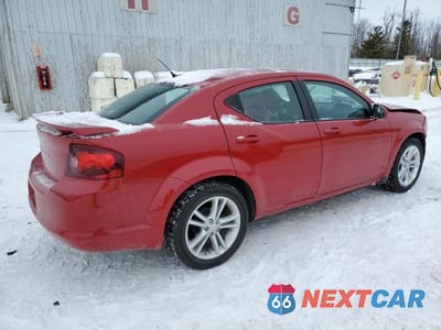 Trzecie zdjęcie samochodu z tyłu: 2012 DODGE AVENGER SXT VIN:1C3CDZEG8CN165575 - miniatura