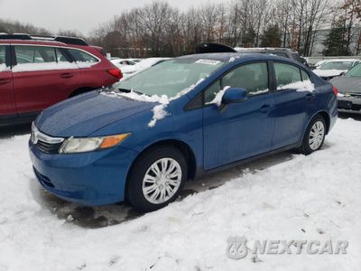 2012 HONDA CIVIC LX 2HGFB2F51CH544687 - główne zdjęcie licytacji z USA - miniatura