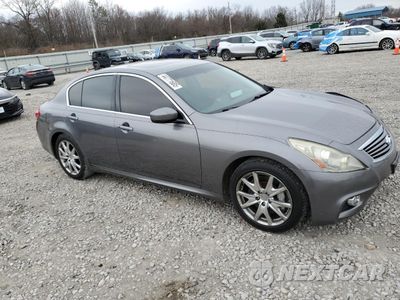 Czwarte zdjęcie samochodu z boku: 2012 INFINITI G37 BASE VIN:JN1CV6AP5CM625085 - miniatura