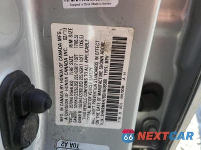 Zdjęcie 13 z 13 samochodu: 2013 HONDA CR-V EXL VIN:2HKRM4H78DH638588 - miniatura