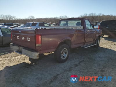 Trzecie zdjęcie samochodu z tyłu: 1989 FORD F150 VIN:1FTEF15N7KKB06922 - miniatura