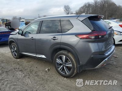 Drugie zdjęcie samochodu z przodu: 2021 NISSAN ROGUE PLATINUM VIN:JN8AT3DC2MW103865 - miniatura