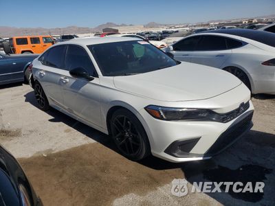Czwarte zdjęcie samochodu z boku: 2022 HONDA CIVIC SPORT VIN:2HGFE2F50NH553018 - miniatura