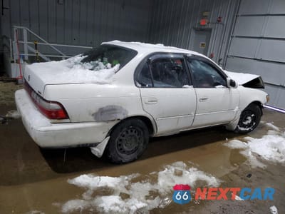 Trzecie zdjęcie samochodu z tyłu: 1996 TOYOTA COROLLA DX VIN:2T1BB02E9TC160657 - miniatura