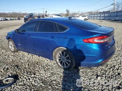 Drugie zdjęcie samochodu z przodu: 2017 FORD FUSION SE HYBRID VIN:3FA6P0LU1HR123506 - miniatura