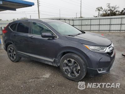 Czwarte zdjęcie samochodu z boku: 2019 HONDA CR-V TOURING VIN:2HKRW2H96KH601777 - miniatura