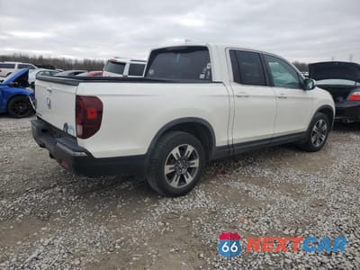 Trzecie zdjęcie samochodu z tyłu: 2017 HONDA RIDGELINE RTL VIN:5FPYK2F5XHB006081 - miniatura
