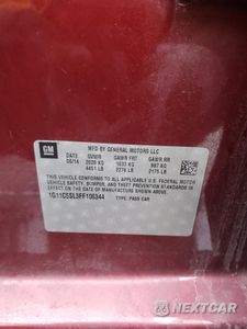 Zdjęcie 12 z 12 samochodu: 2015 CHEVROLET MALIBU 1LT VIN:1G11C5SL3FF106344 - miniatura