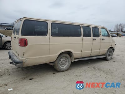Trzecie zdjęcie samochodu z tyłu: 2000 DODGE RAM VAN B3500 VIN:2B6LB31Z1YK179945 - miniatura