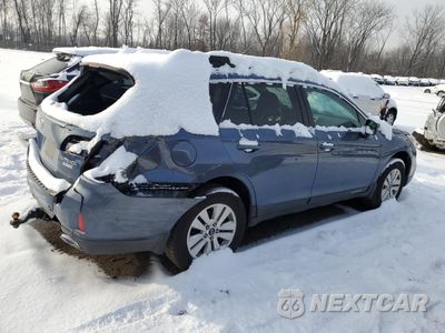 Trzecie zdjęcie samochodu z tyłu: 2017 SUBARU OUTBACK 2.5I PREMIUM VIN:4S4BSAFC7H3265790 - miniatura