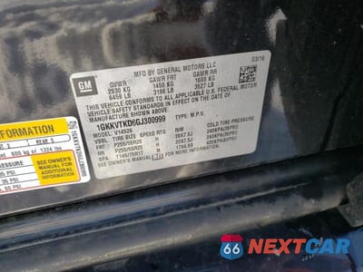 Zdjęcie 14 z 14 samochodu: 2016 GMC ACADIA DENALI VIN:1GKKVTKD6GJ300999 - miniatura