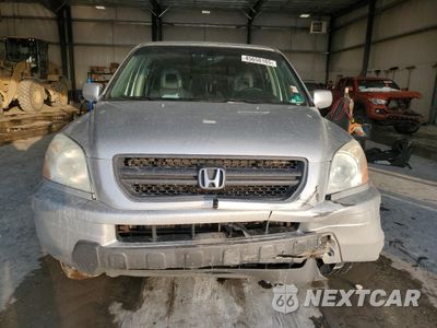 Piąte zdjęcie samochodu w środku: 2005 HONDA PILOT EXL VIN:5FNYF18555B007137 - miniatura