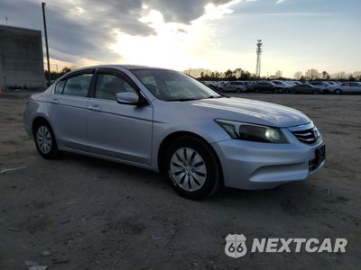 Czwarte zdjęcie samochodu z boku: 2011 HONDA ACCORD LX VIN:1HGCP2E37BA129472 - miniatura