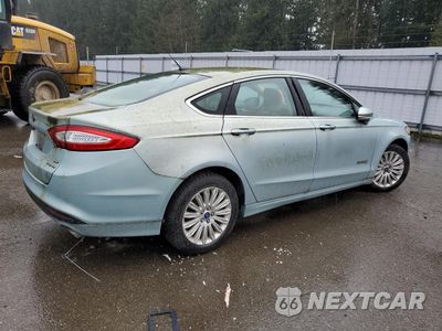 Trzecie zdjęcie samochodu z tyłu: 2014 FORD FUSION SE HYBRID VIN:3FA6P0LU0ER103761 - miniatura