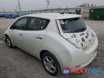Drugie zdjęcie samochodu z przodu: 2015 NISSAN LEAF S VIN:1N4AZ0CPXFC305179 - miniatura