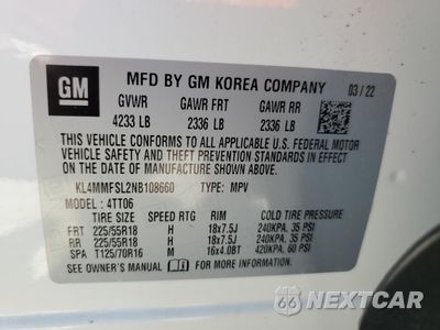 Zdjęcie 15 z 15 samochodu: 2022 BUICK ENCORE GX ESSENCE VIN:KL4MMFSL2NB108660 - miniatura