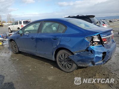 Drugie zdjęcie samochodu z przodu: 2013 HONDA CIVIC LX VIN:19XFB2F5XDE062246 - miniatura