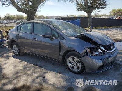 Czwarte zdjęcie samochodu z boku: 2015 HONDA CIVIC LX VIN:19XFB2F52FE079786 - miniatura