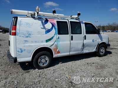 Trzecie zdjęcie samochodu z tyłu: 2014 CHEVROLET EXPRESS G2500 VIN:1GCWGFCA7E1154073 - miniatura