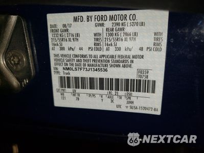Zdjęcie 14 z 15 samochodu: 2018 FORD TRANSIT CONNECT XLT VIN:NM0LS7F73J1345536 - miniatura