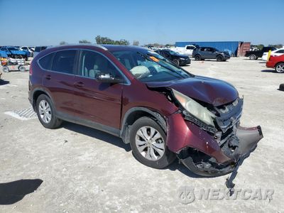 Czwarte zdjęcie samochodu z boku: 2013 HONDA CR-V EXL VIN:5J6RM3H79DL022334 - miniatura