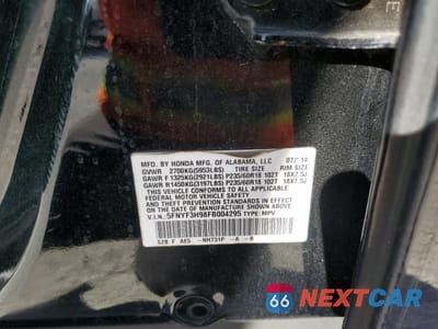 Zdjęcie 16 z 16 samochodu: 2015 HONDA PILOT TOURING VIN:5FNYF3H98FB004295 - miniatura