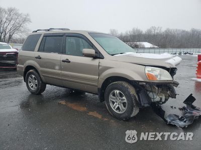 Czwarte zdjęcie samochodu z boku: 2003 HONDA PILOT EXL VIN:2HKYF18533H586398 - miniatura