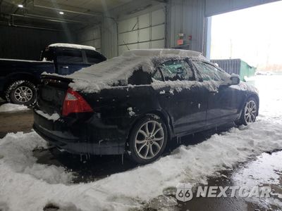 Trzecie zdjęcie samochodu z tyłu: 2010 FORD FUSION SE VIN:3FAHP0HG0AR198103 - miniatura