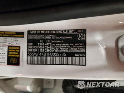 Zdjęcie 14 z 14 samochodu: 2015 MERCEDES-BENZ C 300 4MATIC VIN:55SWF4KB1FU032835 - miniatura