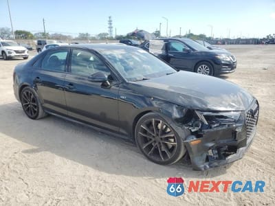 Czwarte zdjęcie samochodu z boku: 2018 AUDI S4 PRESTIGE VIN:WAUC4AF44JA058817 - miniatura