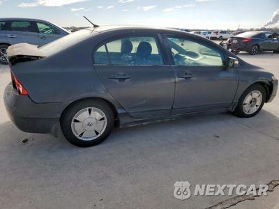Trzecie zdjęcie samochodu z tyłu: 2006 HONDA CIVIC HYBRID VIN:JHMFA362X6S007941 - miniatura