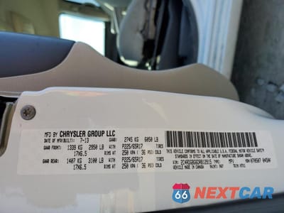 Zdjęcie 13 z 13 samochodu: 2013 DODGE GRAND CARAVAN SE VIN:2C4RDGBG6DR812915 - miniatura