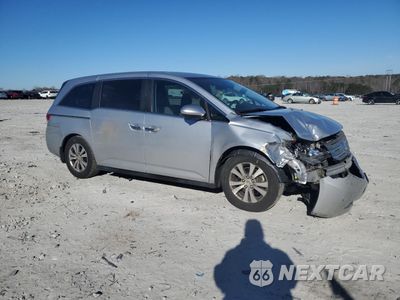 Czwarte zdjęcie samochodu z boku: 2014 HONDA ODYSSEY EX VIN:5FNRL5H45EB090340 - miniatura