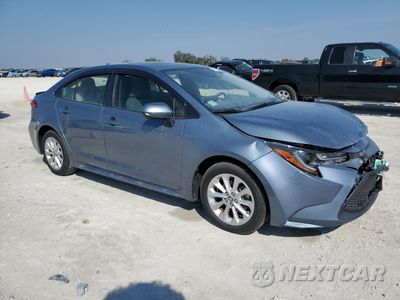 Czwarte zdjęcie samochodu z boku: 2020 TOYOTA COROLLA LE VIN:JTDHPRAEXLJ004875 - miniatura